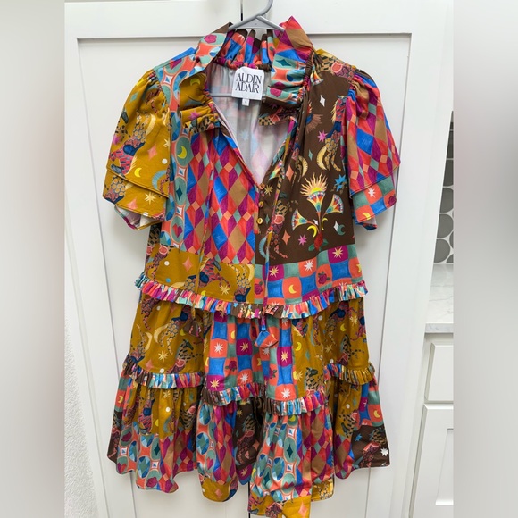 Alden Adair Dresses & Skirts - Alden Adair Colorful Patterned Dress